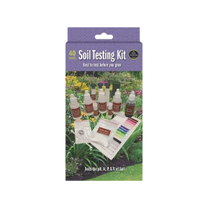 Soil Testing Kit Pack of 40 Tests for pH, N, P, K